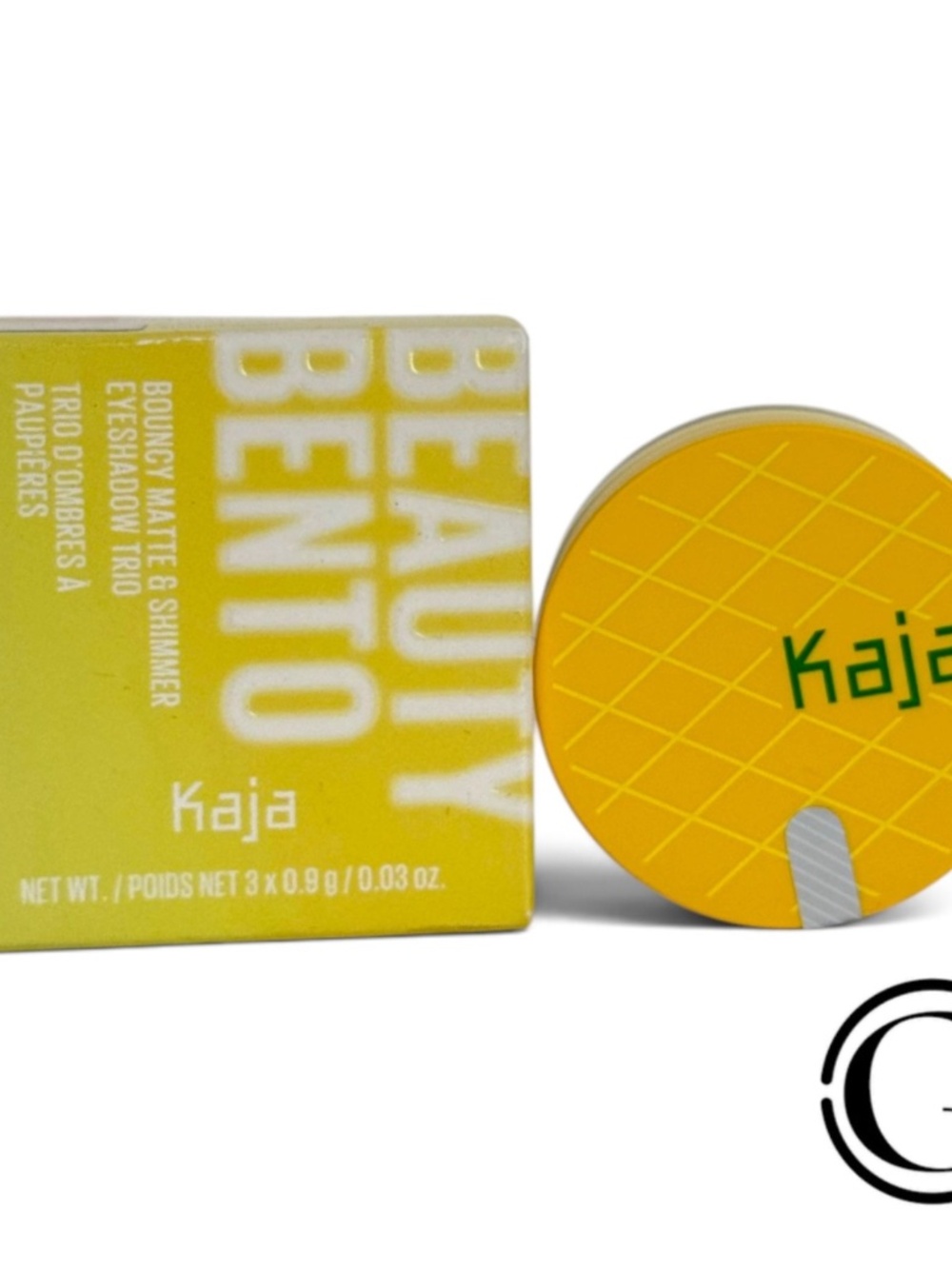 Kaja Beauty Bento Bouncy Shimmer Eyeshadow Trio 11 Alotta Colada NIB